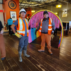 Une brique à la fois, un pas à la fois en photos